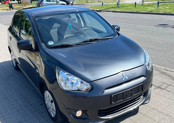 Mitsubishi Space Star cena 14900 przebieg: 139000, rok produkcji 2014 z Krzeszowice małe 137